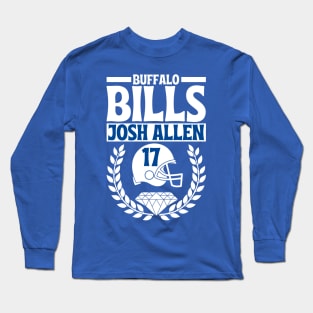 Buffalo Bills Josh Allen Diamond and Helmet Long Sleeve T-Shirt